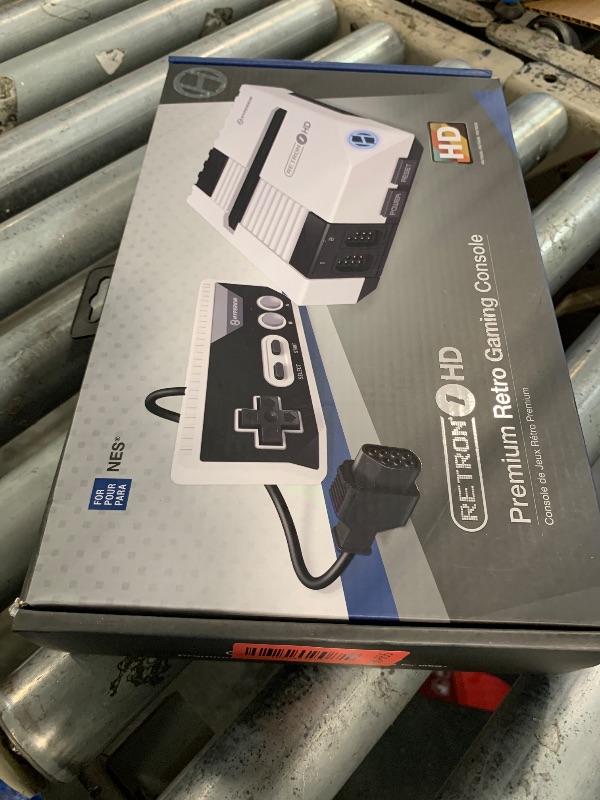 Photo 1 of ***BROKEN, SOLD FOR PARTS*** Hyperkin RetroN 1 HD Retro Gaming Console for NES with Controllers -White
