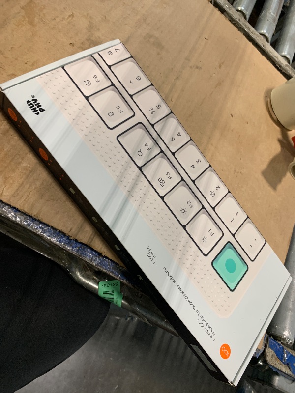 Photo 1 of *** issues with the g and 2 keys not working ** NuPhy Node100 Wireless Mechanical Keyboard, Hot Swappable Custom Low Profile Keyboard, 103 Keys Computer Gaming Keyboards, Supports Touch Gestures, PBT Keycaps, RGB Backlit, Bluetooth/2.4GHz/USB-C