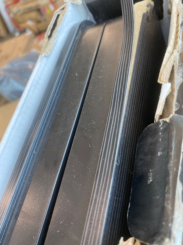 Photo 1 of ***DAMAGED AND MISSING PARTS*** BUYIFY 23.4" Foldable Lap Desk Bed Table with Cup Holder Tray Charcoal
