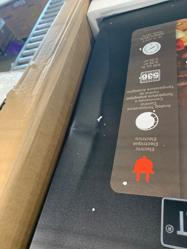 Photo 1 of ***MINIOR DENT ON ONE OF THE SIDES****
Masterbuilt® 30-inch Electric Vertical BBQ Smoker with Analog Temperature Control, Chrome Smoking Racks and 535 Cooking Square Inches in Black, Model MB20070210