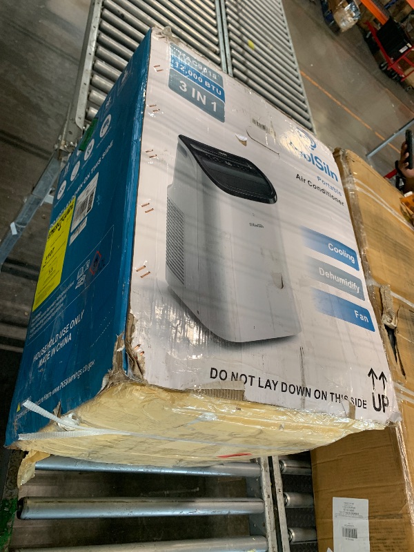 Photo 1 of ***FACTORY SEALED***
12,000 BTU Portable Air Conditioner Cools Up to 550 Sq.Ft, Auto-Evaporation Low Noise Portable AC Unit with Remote Control Fits for Large Room, Office, Garage, White