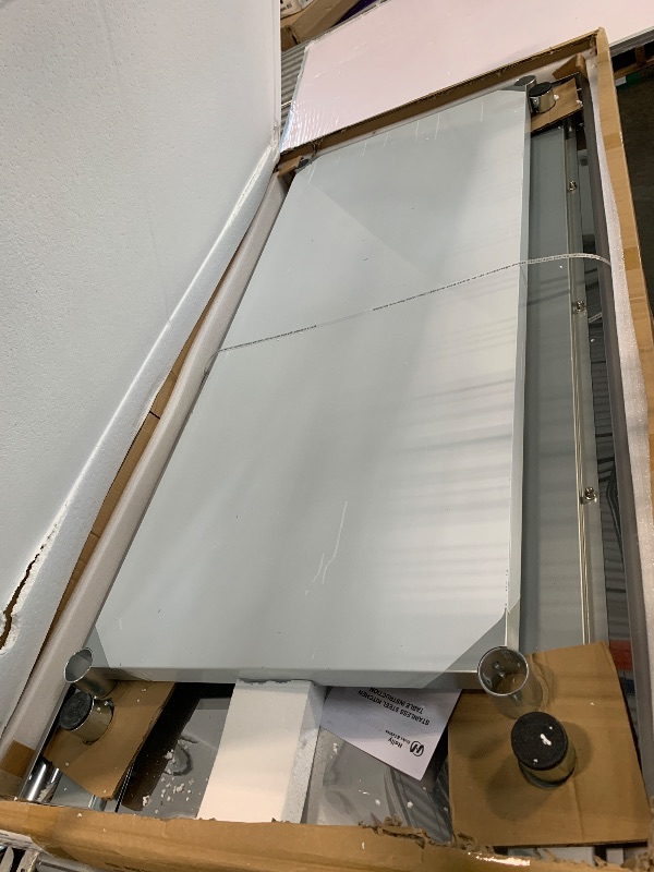 Photo 1 of ***FACTORY SEALED****
Hally Stainless Steel Table for Prep & Work 30 x 60 Inches NSF Commercial