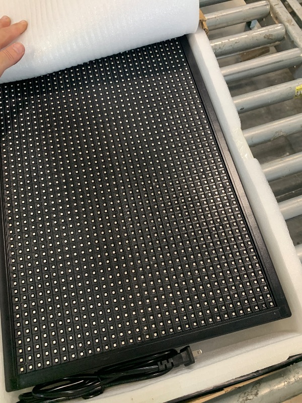 Photo 1 of *** password locked *** *** SOLD FOR PARTS 8/14***HS Programmable Scrolling Led Sign, Outdoor Digital Display Messsage Board, Full Color High Brightness WIFI Control,Text Customable, for Business Store Restaurant Public(P10 39''x14'')