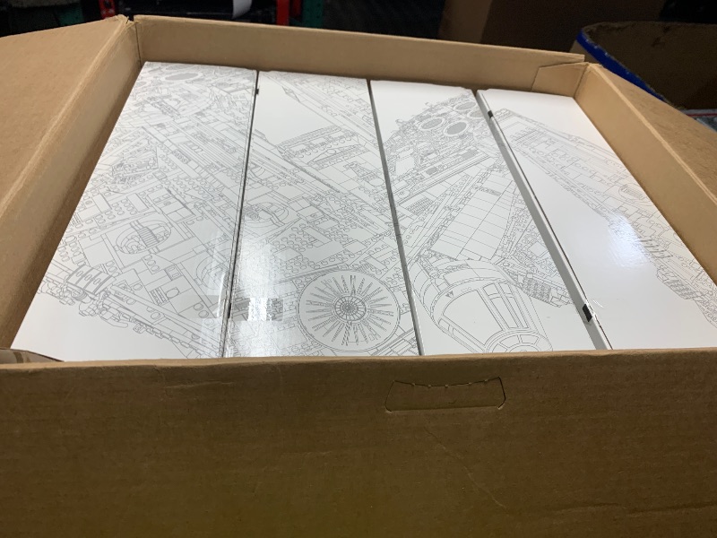 Photo 1 of ***PARTIAL SET*** LEGO Star Wars Millennium Falcon - Building Set for Adults, Ages 16+ - Gift for Birthday - Movie Collectible Model Kit - Display in Home or Office - 75192