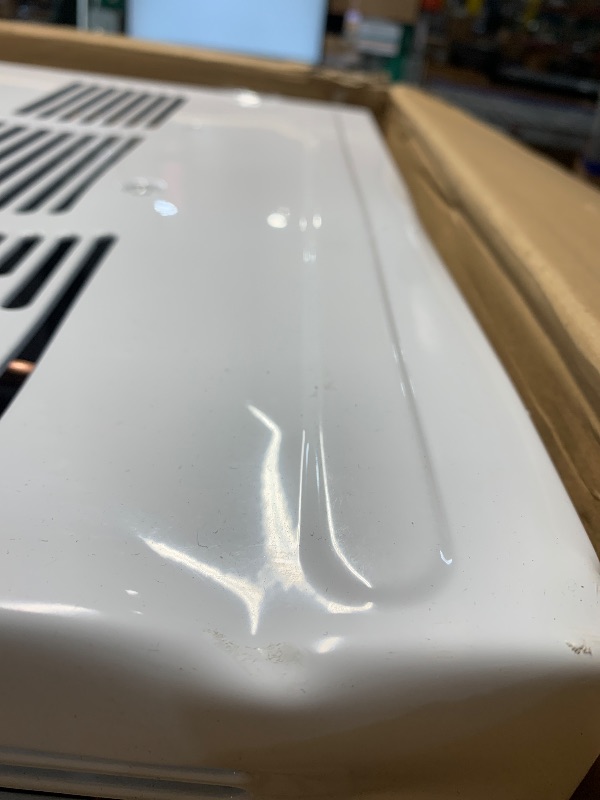 Photo 1 of ***DAMAGED - SEE NOTES/PICTURES*** GE Profile ClearView Window Air Conditioner 6,100 BTU, WiFi Enabled, Ultra Quiet for Small Rooms, Full Window View with Easy Installation, Energy-Efficient Cooling, 6K Window AC Unit, White