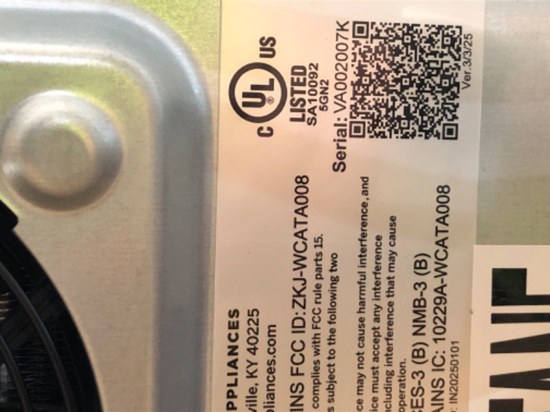 Photo 1 of ***DAMAGED - SEE NOTES/PICTURES***GE Profile Opal 2.0 Ultra Nugget Ice Maker with .75 Gallon Side Tank and Scale Inhibiting Filter, Scoop Included, 38 lbs in 24 Hours, Pellet Ice Machine with WiFi & Smart Connected, Stainless Steel