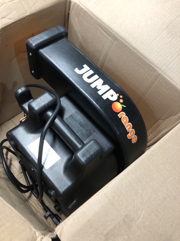 Photo 1 of ***STOCK PHOTO FOR REFERENCE ONLY***2HP Inflatable Bounce House Air Blower 1500W High Power Commercial Fan for Paint Booth, Water Slides, Castle and Jump Slides (Orange)