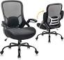 Photo 1 of ***STOCK PHOTO FOR REFERENCE ONLY***


Office Chair, 5" Thickened Seat Ergonomic Desk Chair with Adjustable Armrests, Home Office Computer Chairs for Long Hours Mesh Executive Chair(Black)