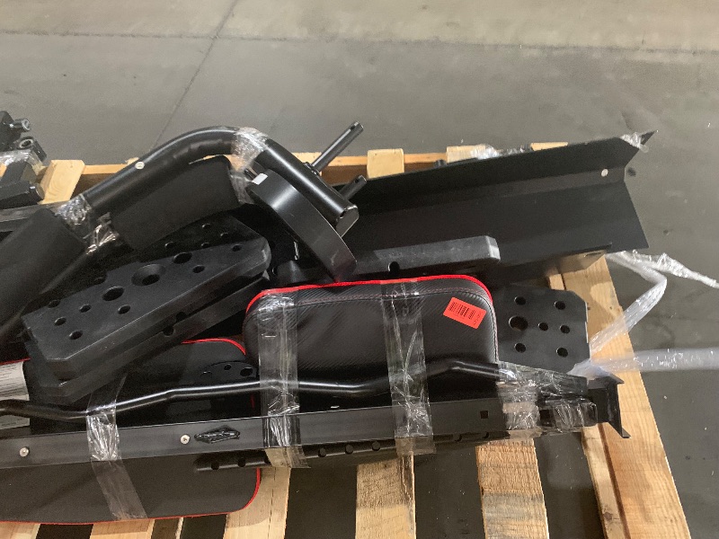 Photo 1 of ***TRUCK/TRAILER PICKUP ONLY***
Weight Bench Set, 880LBS Adjustable Bench Press Set with Leg Extension and Barbell Rack, Safety Bar Catches, Fasting Foldable Workout Benches for Home and Gym