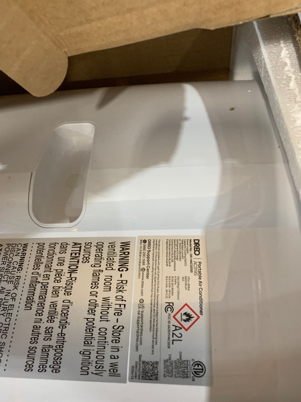Photo 1 of ***NOT FUNCTIONAL***FOR PARTS ONLY***Humhold Inverter 16000BTU Portable Air Conditioners with Remote, Free Stand Cooling Portable AC Unit for Room up to 800 sq.ft, with Dehumidifier & Fan, Dual Hose, Quiet Sleep Mode(42dB), Windows Kit