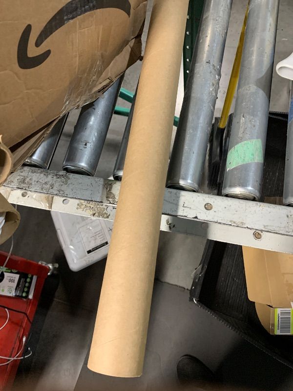 Photo 1 of ***STOCK PHOTO FOR REFERENCE ONLY***dVILLCASE Paper Poster Tube Mailing Tubes no Caps Calligraphy Painting Poster Cardboard Mailers for Shipping and Storage Artwork Maps Blueprint DIY Projects