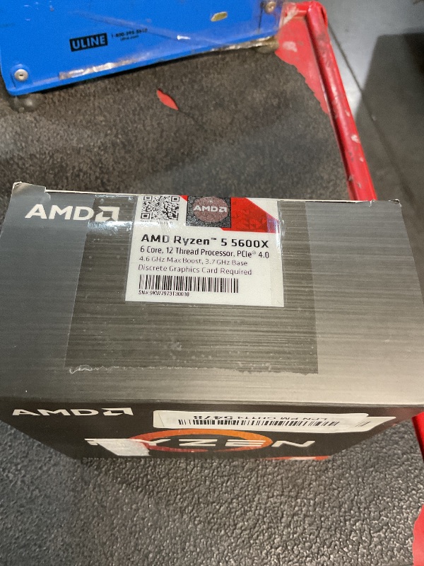 View 3 of AMD Ryzen 5 5600X 6-Core 12-Thread AM4 CPU with Wraith Stealth Cooler