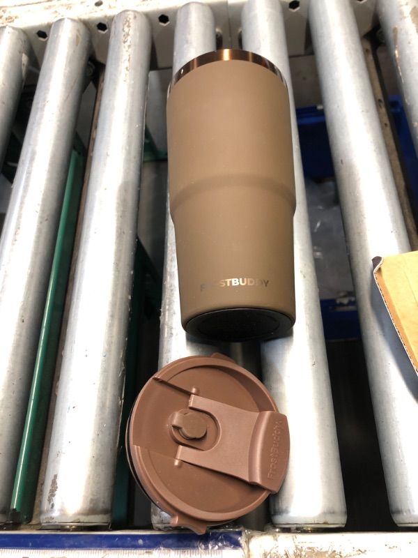 Photo 1 of ***STOCK PHOTO FOR REFERENCE ONLY, MISSING STRAW***Frost Buddy 30oz Tumbler - Insulated Stainless Steel (Espresso)
