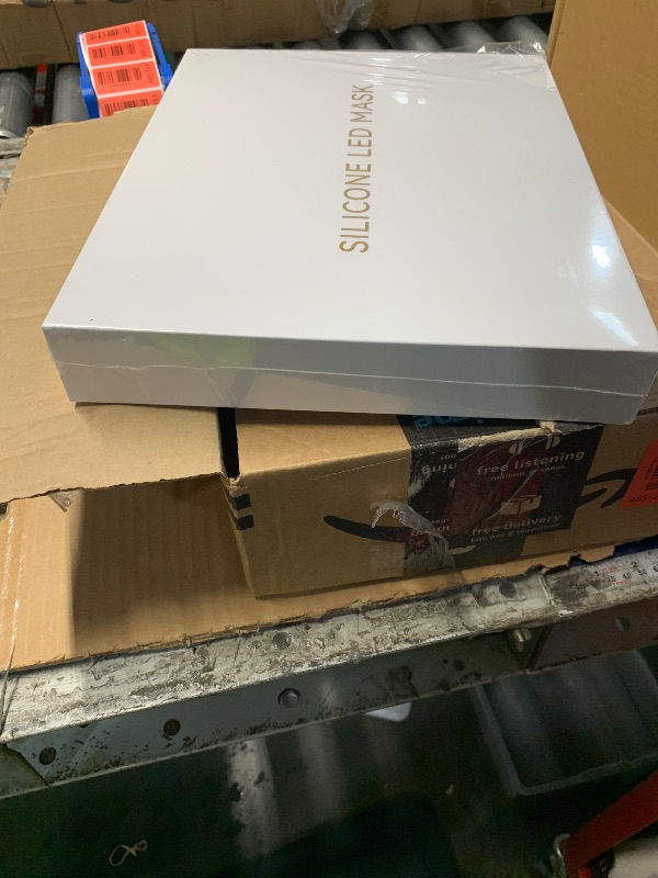 Photo 1 of ***FACTORY SEALED - OPENED FOR INPSECTION***HOLYLOOK FDA Cleared Red Light Therapy Mask for Face, 850nm Near Infrared, 252 LEDs, Wireless Rechargeable LED Face Mask for Reduce Acne & Anti-Aging, Skincare Gifts - Black