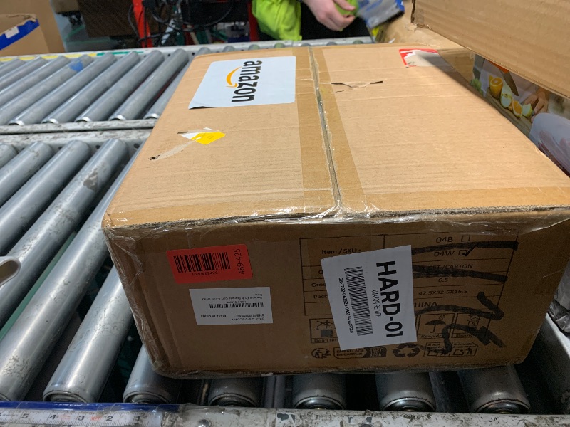Photo 1 of ***FACTORY SEALED***Goovilla Kitchen Cart with Drawers, 4 Tier Metal Rolling Utility Cart Organizer on Lockable Wheels with Wooden Top, White Fruit Vegetable Storage Rack Also for Cans, Snack, Craft, Art, Office, Beauty