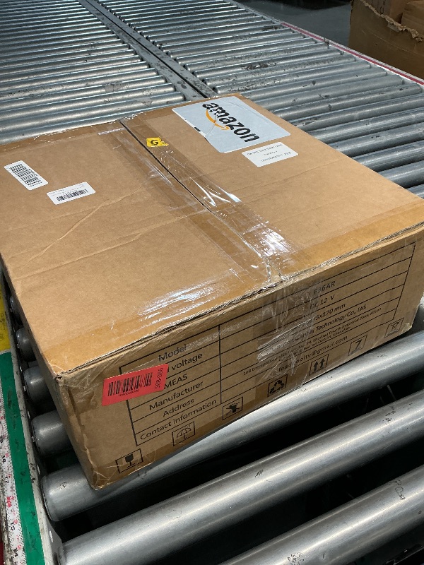 Photo 1 of **No RGB multi colors LED light as it mentioned also, voice control is not working. Remote control works off and on randomly.** 2012 LED Ambiance Light RV Roof Vent Fan with Voice Control, 12V (24V Max) Power, Remote & Rain Sensor, 14x14 RV Reversible Air