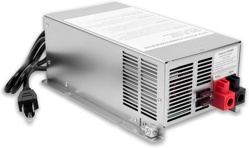 Photo 1 of ??????? WF-9865-AD 65 Amp RV Power Converter Charger, Replace for RV Camper WF-9800 Series, WF-9865, WF-9865-AD, for Lead-Acid/Lithium Battery Three-Stage Charge Rv Converter 65 Amp