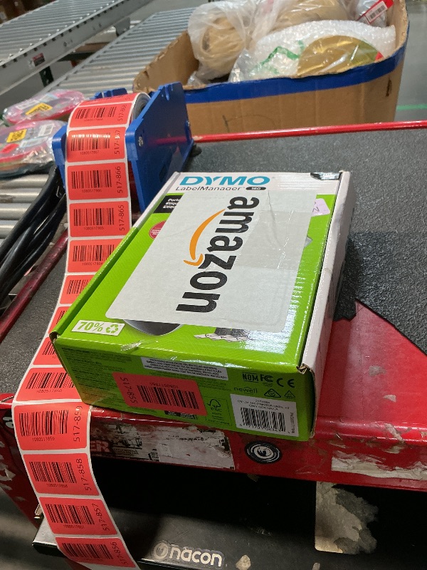 Photo 1 of **MISSING LABEL CASSETTES** DYMO LabelManager 160 Label Maker Bundle with 3 D1 Label Cassettes, Portable Handheld, QWERTY Keyboard, One-Touch Smart Keys, Large Display, Home & Office Organization