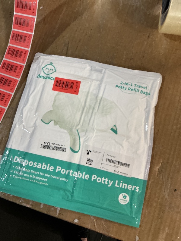 Photo 1 of [36 Counts]Newnice Disposable Potty Liners for OXO Tot 2-in-1 Go Potty