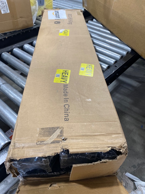 Photo 1 of Vehowy Low Profile Box Spring King Size, 3 Inch Box Spring for King Bed, Heavy Duty Mattress Foundation, Metal Bed Base,Non-Slip,Easy Assembly