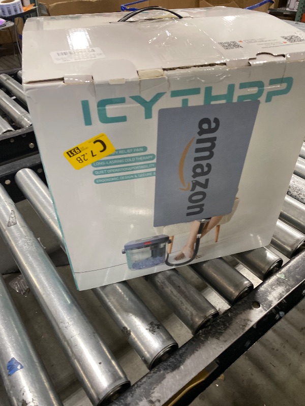 Photo 1 of NON-FUNCTIONAL, PARTS ONLY------------------------Cold Therapy Machine with Programmable Timer, Ice-Machine-for-Knee-After-Surgery, Knee Replacement Recovery Equipment, Cryotherapy Pain Relief w/Compression Pad for Shoulder, Ankle (Gray)