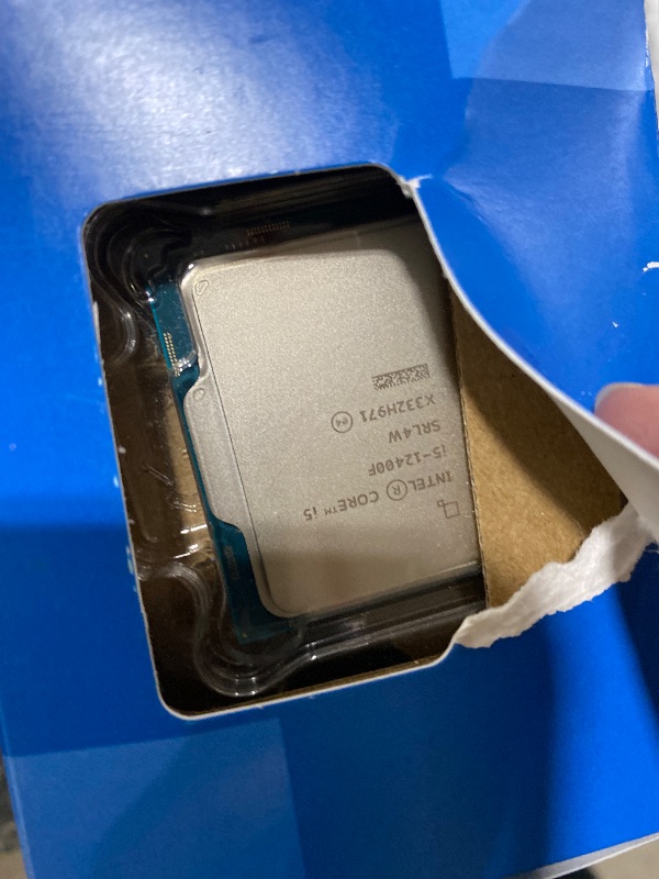 Photo 1 of INTEL CPU Core i5-12400F / 6/12 / 2.5GHz / 6xxChipset / BX8071512400F