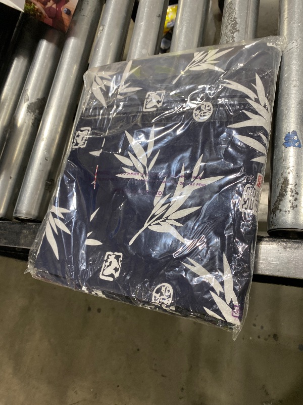 Photo 1 of Dita Tokyoin Traditional Made In Japan Cotton Yukata Robe (Pajama Kimono) Easy Wearing Obi Yukata set2 (61 X-Large, White & Kanji Graphic)