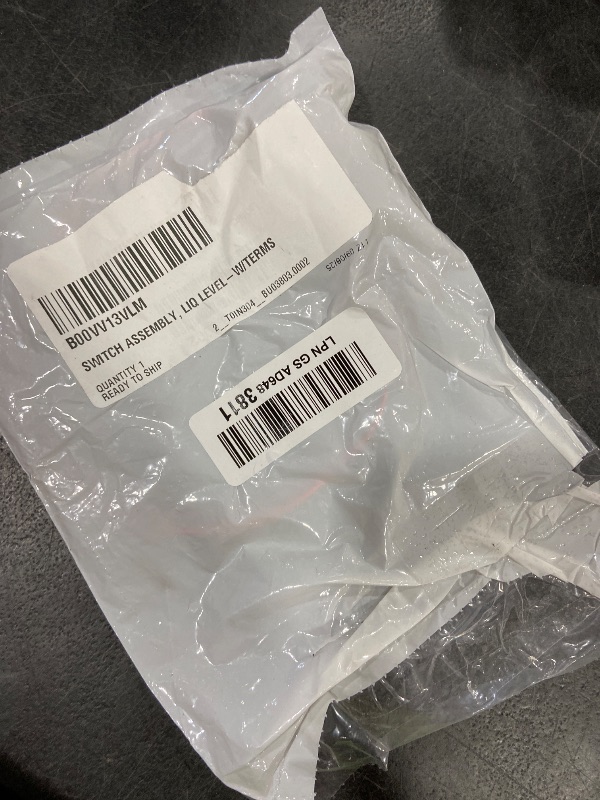 Photo 1 of Bunn 03803.0002 Liq Level-W/Terms Switch Assembly