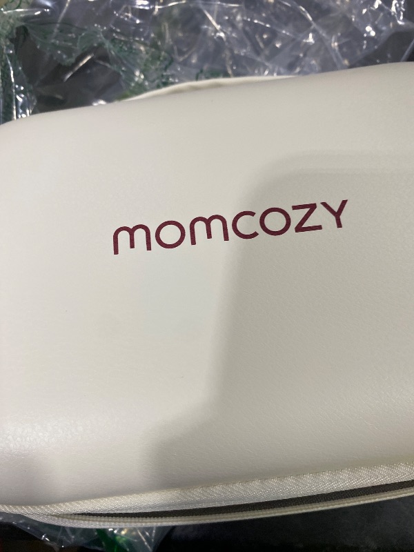 Photo 1 of Momcozy M5 Smart APP Controlled Wearable Breast Pump, Hands-Free Wireless Electric Pump, 3 Modes 9 Suction Levels, BPA-Free, Portable Lightweight, 24mm Flange, 2-Pack Cozy Red