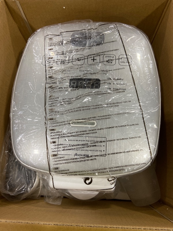 Photo 1 of Novaspark Low Carb Rice Cooker Stainless Steel Inner Pot, Mini Stainless Steel Rice Cooker Small 5 Cup, LED Display Low Sugar Rice Maker, 24H Timer and Auto Keep Warm, White Rice/Porridge/Oatmeal