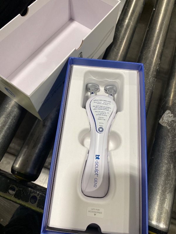 Photo 1 of bt-Sculpt GEN2, Microcurrent Facial Lifting, Sculpting, and Firming with Proprietary Kinesthetic Lifting for Home use (White)