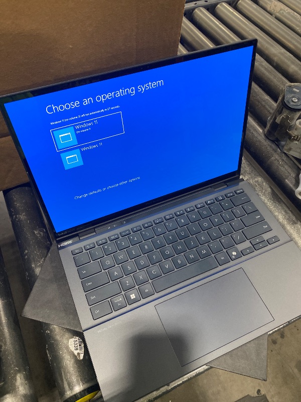 Photo 1 of ASUS Zenbook Duo Laptop, Dual 14” OLED 3K 120Hz Touch Display, Evo, Intel Core Ultra 9 285H, Intel Arc Graphics, 32GB RAM, 1TB SSD, Windows 11, UX8406CA-PS99T