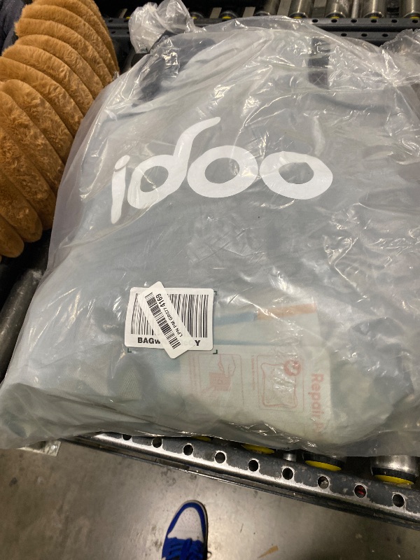 View 2 of iDOO Queen Air Mattress with Built in Pump, 18 Raised Comfort Inflatable Blow up Mattress, Upgraded Support Structure Portable Air Bed for Camping, Guests and Home, Colchon Inflable, 650lbs Max