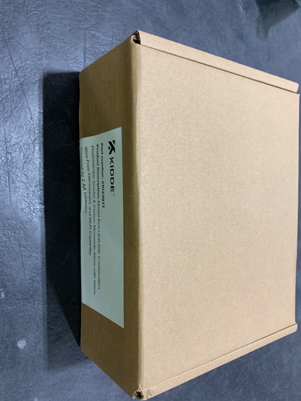 Photo 1 of Kidde Smart Smoke and Carbon Monoxide Detector, Ring App Enabled for Real-Time Notifications, Wire-Free Interconnectivity, AA Battery Powered