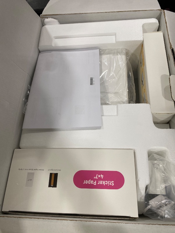 Photo 1 of Liene PixCut S1 Inspire Kit - All-in-One Color Sticker Printer & Cutting Machine, Thermal Dye-Sublimation Photo Printer, 300 DPI, Color Label Maker with 180 Sheets (36 Photo + 144 Sticker Paper)