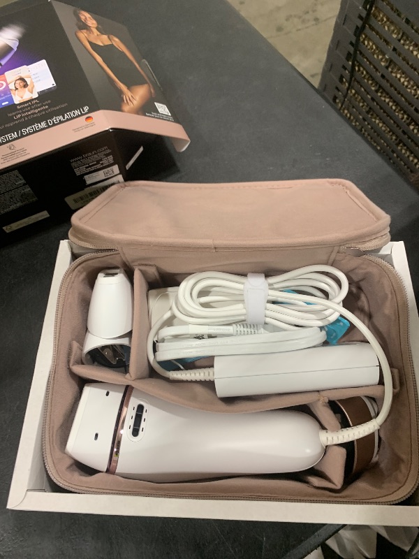 Photo 1 of Braun Skin i-Expert Smart IPL PL7219 at Home Laser Hair Removal for Women and Men with App, Premium Pouch, Venus Razor, 2 Smart Heads, Facial Trimmer