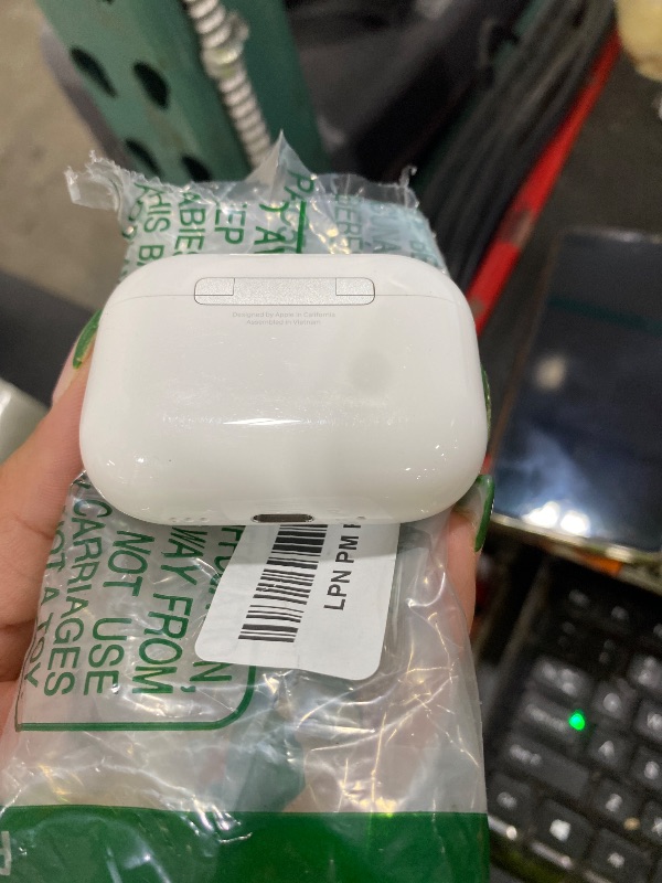 Photo 1 of Apple AirPods Pro 3 Wireless Earbuds, Active Noise Cancellation, Live Translation, Heart Rate Sensing, Hearing Aid Feature, Bluetooth Headphones, Spatial Audio, High-Fidelity Sound BOX NOT INCLUDED
