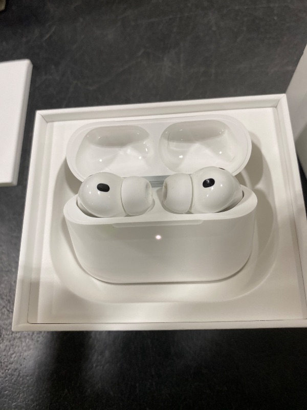 Photo 1 of Apple AirPods Pro 3 Wireless Earbuds, Active Noise Cancellation, Live Translation, Heart Rate Sensing, Hearing Aid Feature, Bluetooth Headphones, Spatial Audio, High-Fidelity Sound, USB-C Charging
