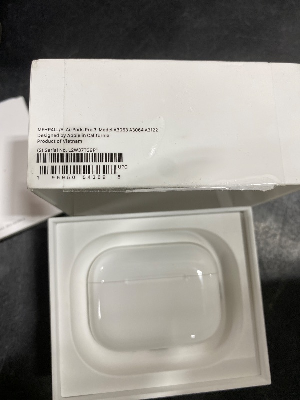 Photo 1 of Apple AirPods Pro 3 Wireless Earbuds, Active Noise Cancellation, Live Translation, Heart Rate Sensing, Hearing Aid Feature, Bluetooth Headphones, Spatial Audio, High-Fidelity Sound, USB-C Charging