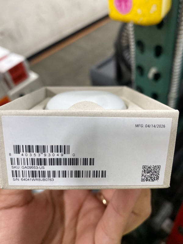 Photo 1 of Left side not functional---------------------------------------------Google Pixel Buds 2a - Wireless Bluetooth Earbuds with Active Noise Cancellation and Transparency Mode - Lightweight, Comfortable Fit - 20-Hour Battery - Water Resistant - Built for Gemi