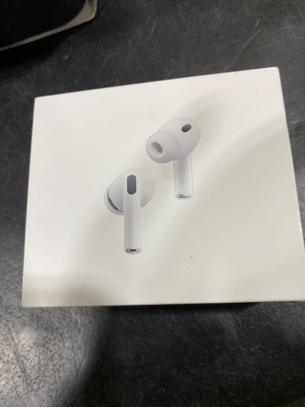Photo 1 of Apple AirPods Pro 3 Wireless Earbuds, Active Noise Cancellation, Live Translation, Heart Rate Sensing, Hearing Aid Feature, Bluetooth Headphones, Spatial Audio, High-Fidelity Sound, USB-C Charging