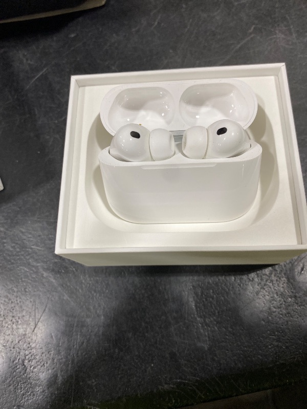 Photo 1 of Apple AirPods Pro 3 Wireless Earbuds, Active Noise Cancellation, Live Translation, Heart Rate Sensing, Hearing Aid Feature, Bluetooth Headphones, Spatial Audio, High-Fidelity Sound, USB-C Charging