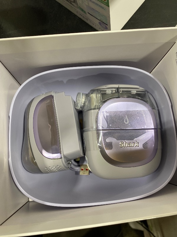 Photo 1 of Shark FacialPro Glow at-Home Hydro-Powered Facial System with DePuffi Hot & Cold Therapy – Professional Spa Skincare Device for Pore Cleansing, Hydration, & Radiant Glow, Lilac, FH320PL