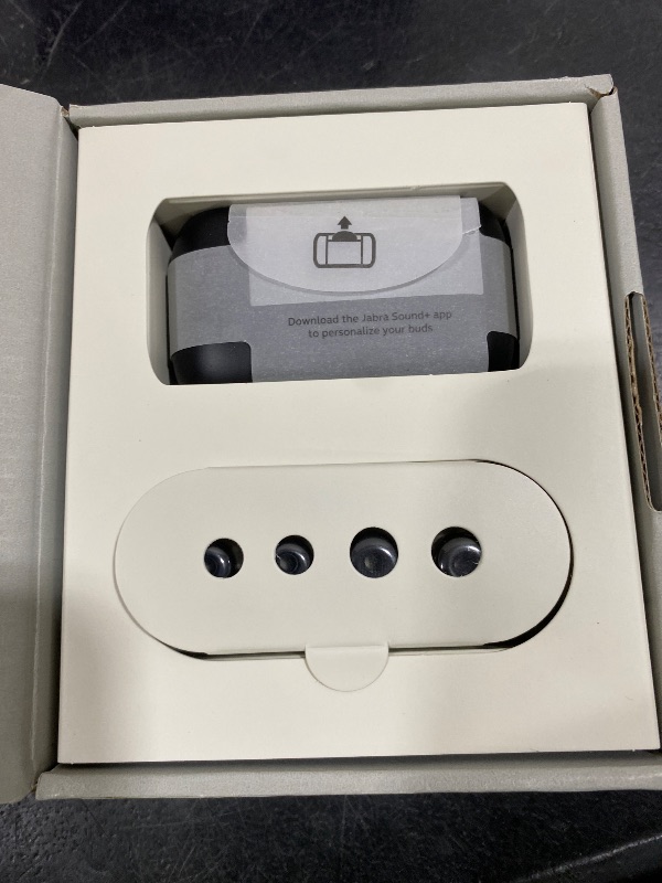Photo 1 of Jabra Evolve2 True Wireless in-Ear Bluetooth Earbuds with Active Noise Cancellation (ANC) and 4-mic MultiSensor Voice Technology - Microsoft Teams Certified, Works with All Other Meeting apps - Black