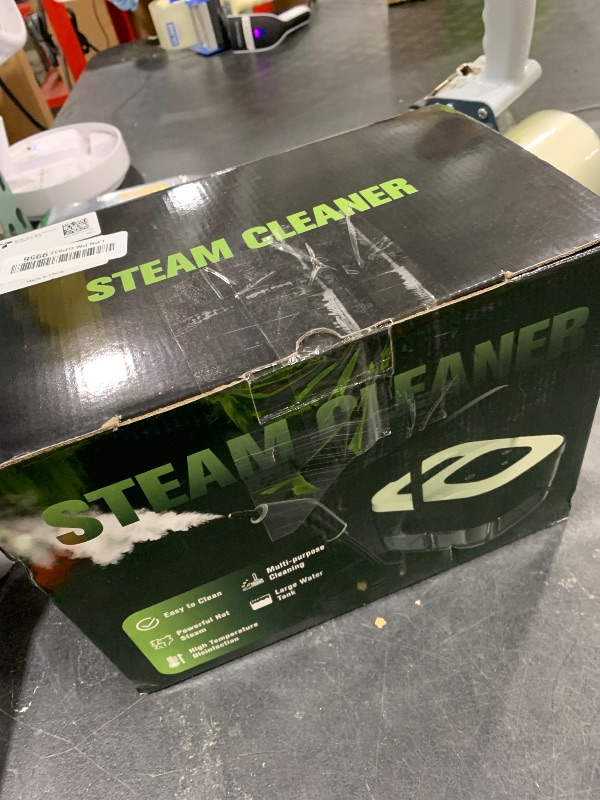 Photo 1 of Steam Cleaner, Portable Steamer for Cleaning with 16pcs Accessories, 6-Level Adjustable and 15s Heat-Up, Handheld Steam Cleaner for Home, Tile, Dirt, Grout, Grease, Car Detailing