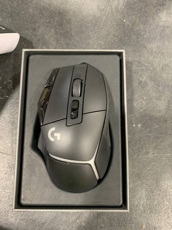 Photo 1 of Logitech G502 X Plus Wireless Gaming Mouse: Optical Switches, LIGHTSYNC RGB, 13 Buttons, Infinite Scroll Toggle, <130 hr Battery Life, USB-C, PowerPlay Wireless Charging Capable, for PC/MacOS - Black