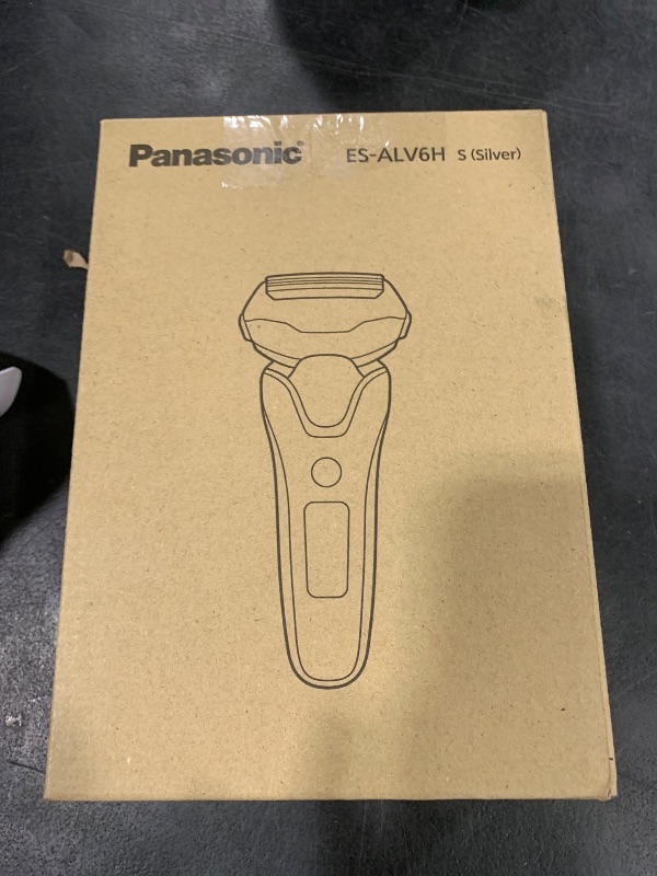 Photo 1 of Panasonic ARC5 Electric Razor for Men Face, Wet & Dry Shavers with Foil Shaver, Pop-up Trimmer, Ultra-Fast 5-Blade, Smart Shave Sensor, 16D Flexible Pivoting Head - ES-ALV6HS (Silver)