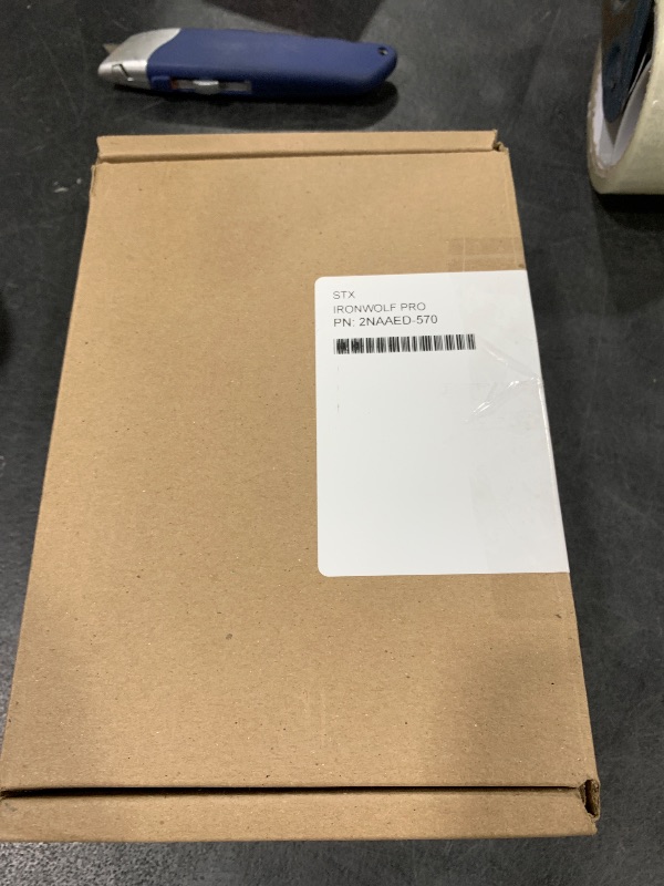 Photo 1 of Seagate IronWolf Pro, 8 TB, Enterprise NAS Internal HDD –CMR 3.5 Inch, SATA 6 Gb/s, 7,200 RPM, 256 MB Cache for RAID Network Attached Storage (ST8000NT001)