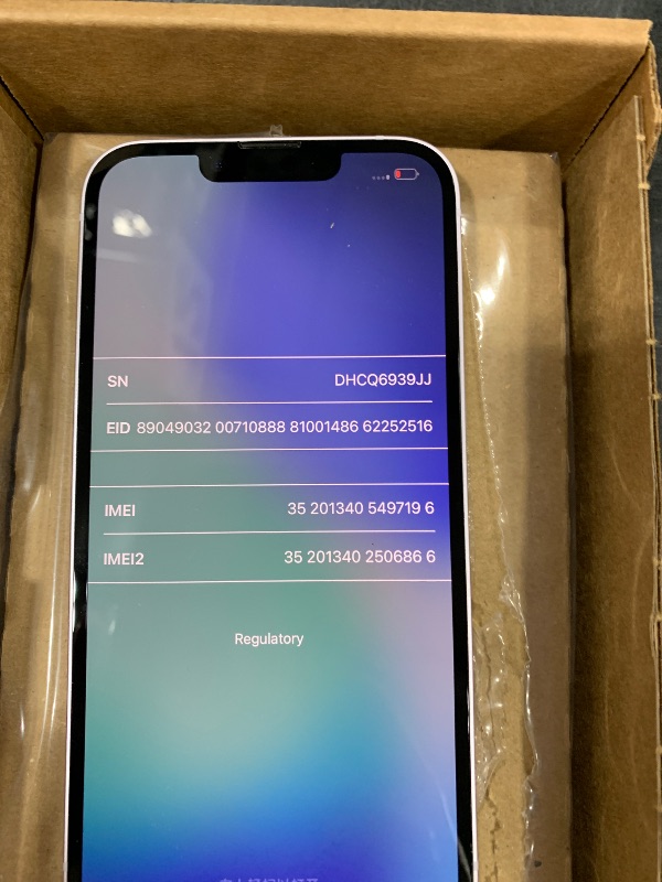Photo 1 of Apple iPhone 14, 128GB, Purple - Unlocked (Renewed)