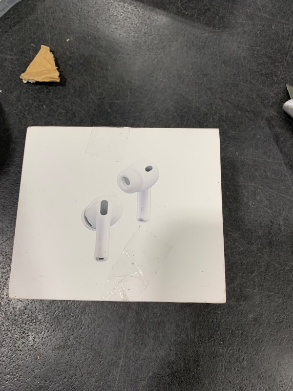 Photo 1 of Apple AirPods Pro 3 Wireless Earbuds, Active Noise Cancellation, Live Translation, Heart Rate Sensing, Hearing Aid Feature, Bluetooth Headphones, Spatial Audio, High-Fidelity Sound, USB-C Charging